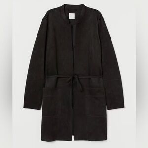 Faux Suede Women's Coat